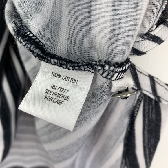 Croft Barrow Womens 3X Tunic Top 3/4 Roll Tab Sleeve Summer‎ Beach Stretch - Picture 5 of 7